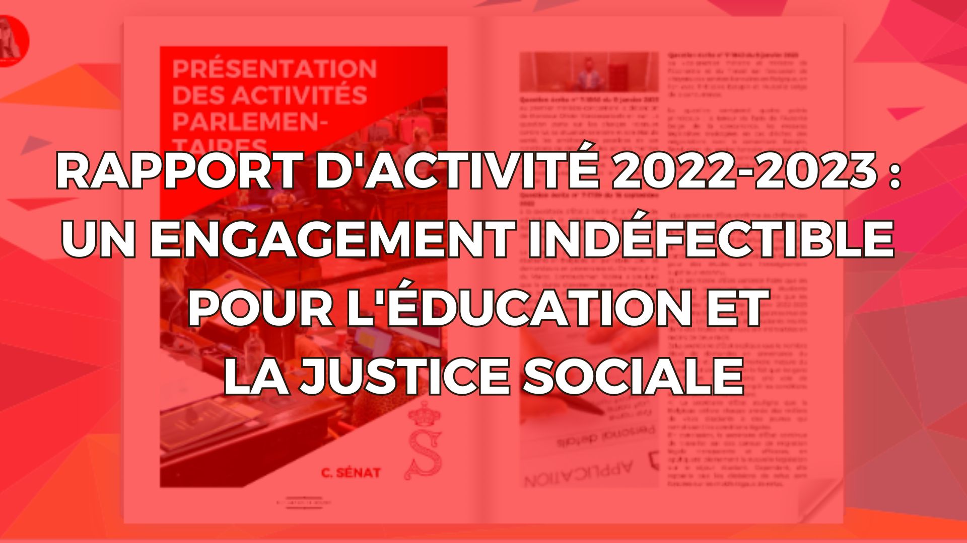 Rapport d’activité 2022-2023